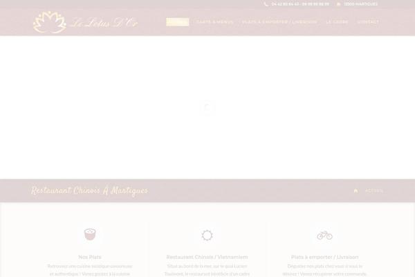 Gustablo theme site design template sample