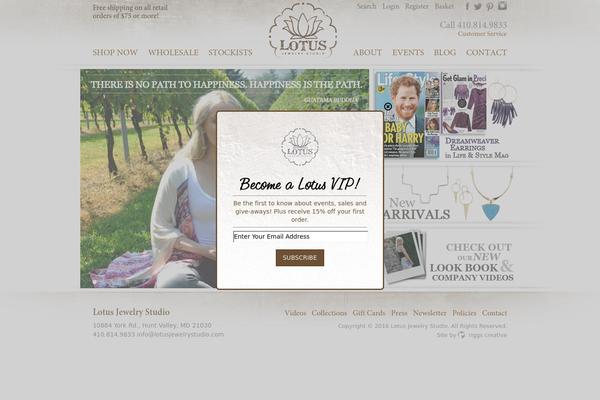 lotusjewelrystudio.com site used Ljs