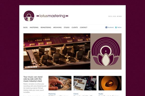 Brain-wp theme site design template sample