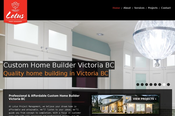 Lotus theme site design template sample