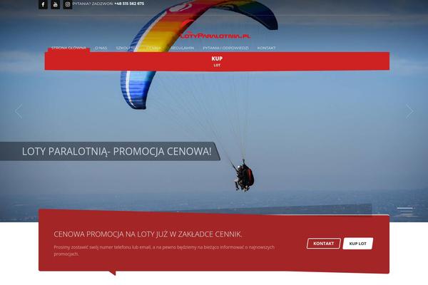 KALLYAS Child theme site design template sample