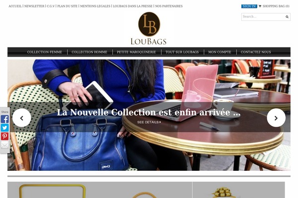 Opulence theme site design template sample