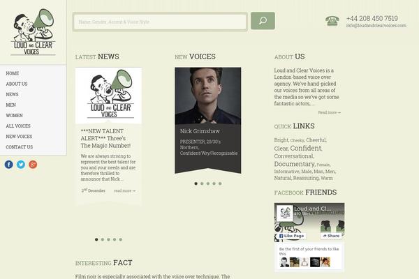 Whiteboard theme site design template sample