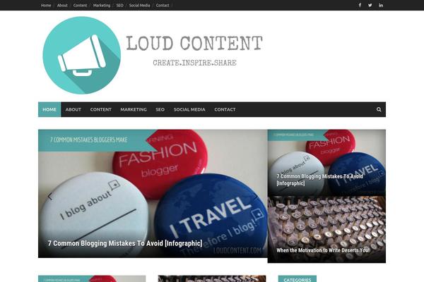 loudcontent.com site used Awaken