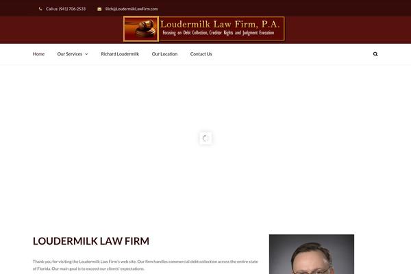 TheFox theme site design template sample