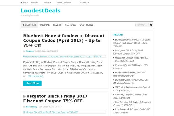 Beginner theme site design template sample