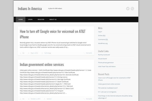 Pinboard theme site design template sample