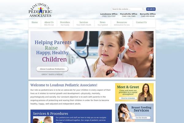 loudounpeds.com site used Loudoun-pediatrics
