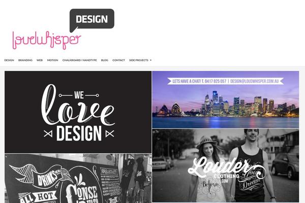 Studiofolio theme site design template sample