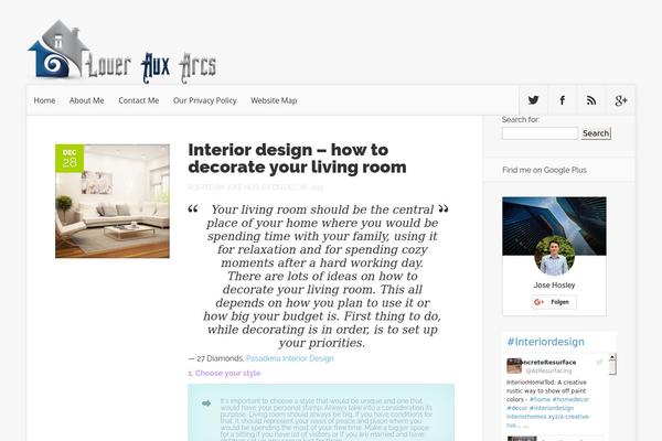 Nexus theme site design template sample