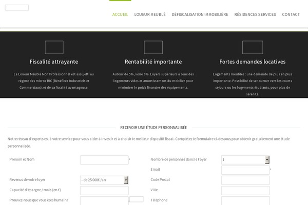 Ascent theme site design template sample