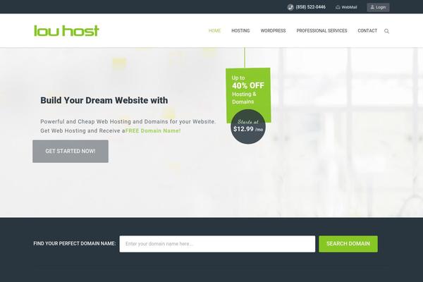 Arkahost theme site design template sample