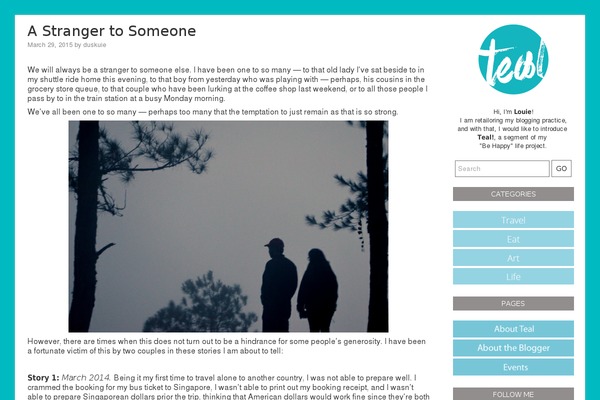 Tuesday theme site design template sample