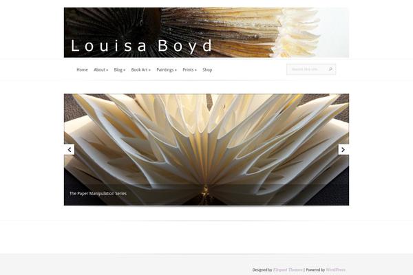 Evolution theme site design template sample