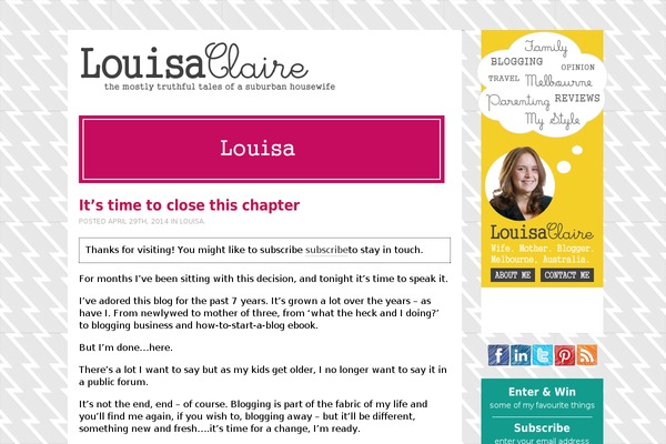 louisaclaire.com site used Headless