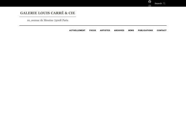 Musea theme site design template sample