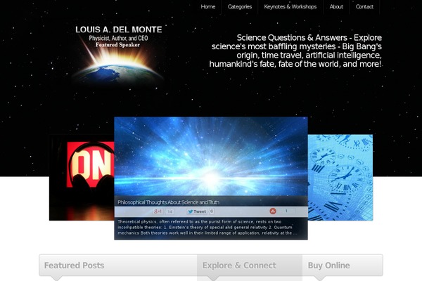 Site using Social Profiles Widget plugin