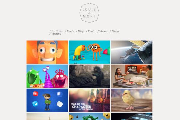 Garnish theme site design template sample