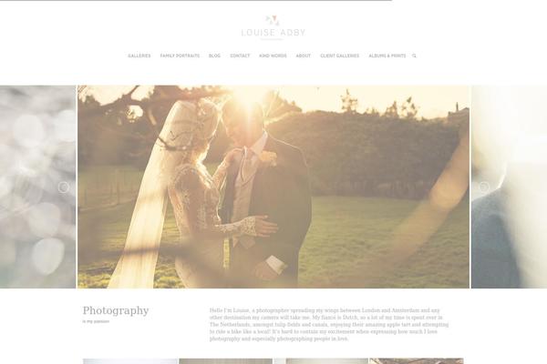 Velvet theme site design template sample