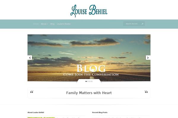 Evolution theme site design template sample