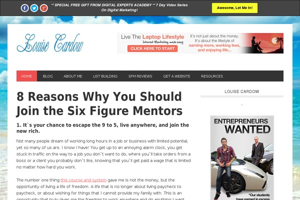 Metro Pro theme site design template sample