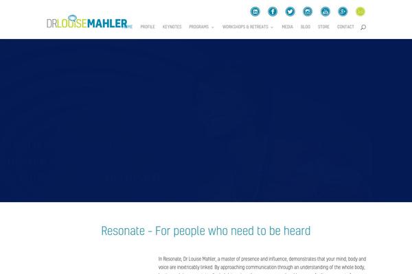 louisemahler.com.au site used Louisemahler