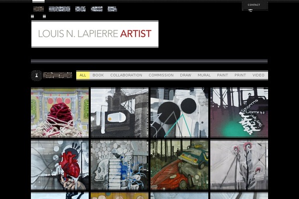 Yin & Yang theme site design template sample