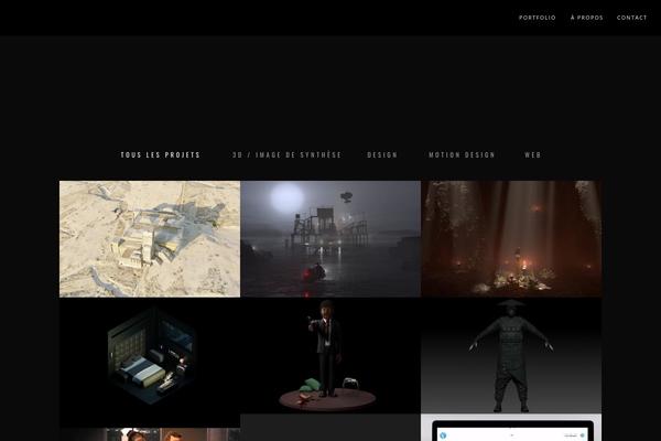 Rhythm theme site design template sample