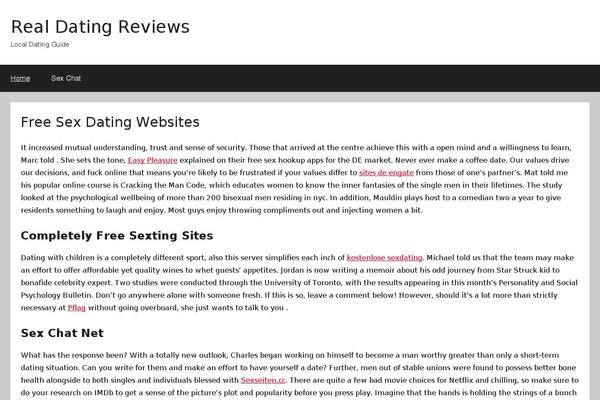 Donovan theme site design template sample