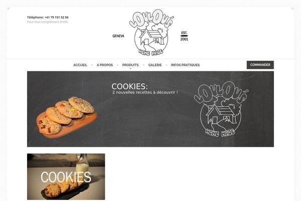 louloushomemade.com site used Restaurant-wp