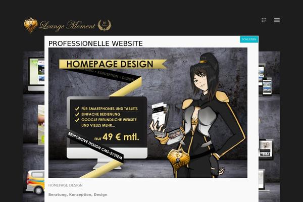 KON/CEPT theme site design template sample