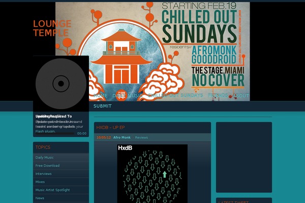 loungetemple.com site used Soundcheck