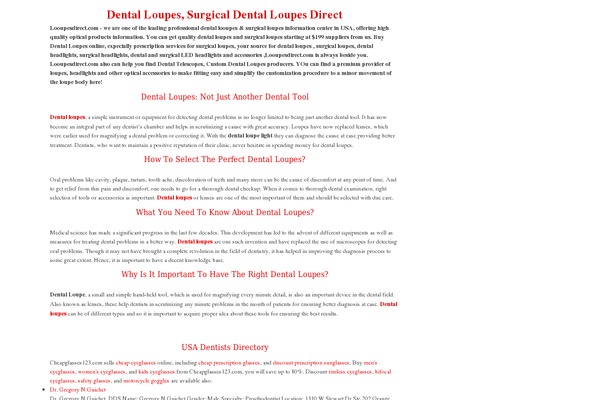 Article Directory theme site design template sample