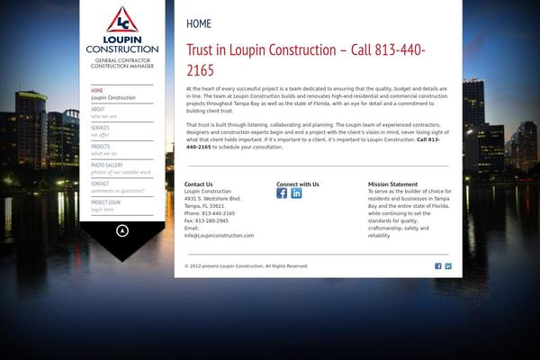 King Size theme site design template sample