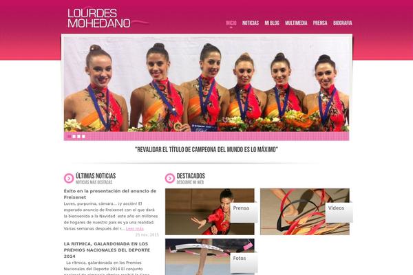 Simple theme site design template sample