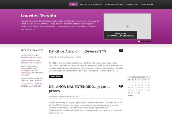 Thesis 1.8 theme site design template sample