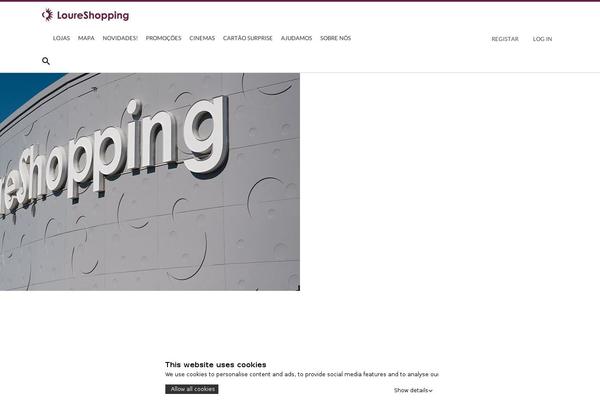 loureshopping.pt site used Sierra-shopping