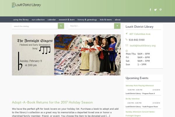 Site using Display RSS Feed plugin