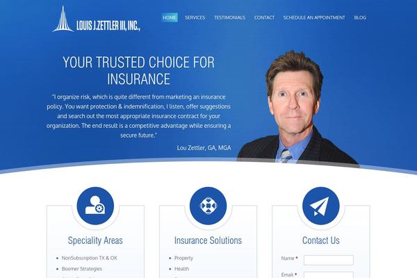 Fusion theme site design template sample
