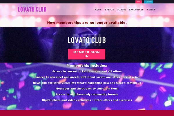 musicclub-child theme websites examples