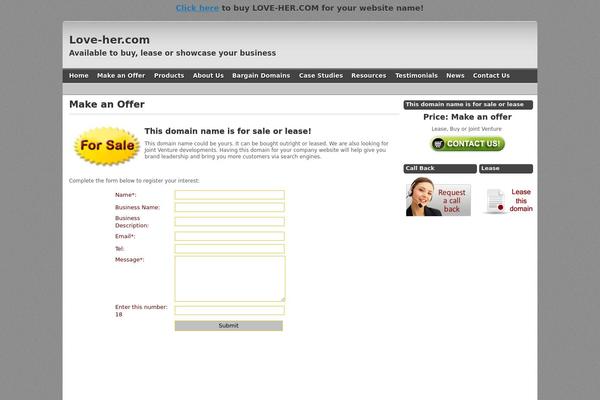 love-her.com site used HeatMap Theme Pro 5