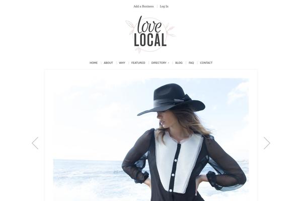 Organic_photographer theme site design template sample