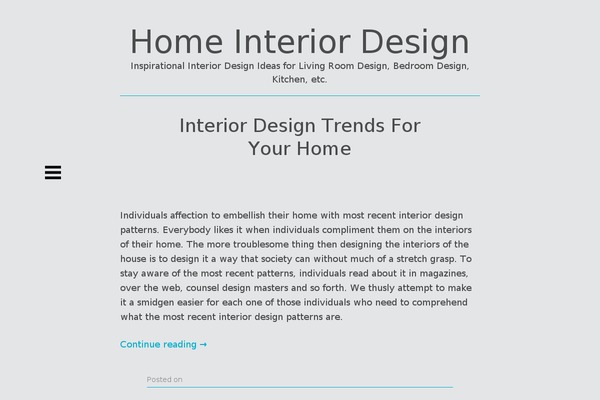Decode theme site design template sample