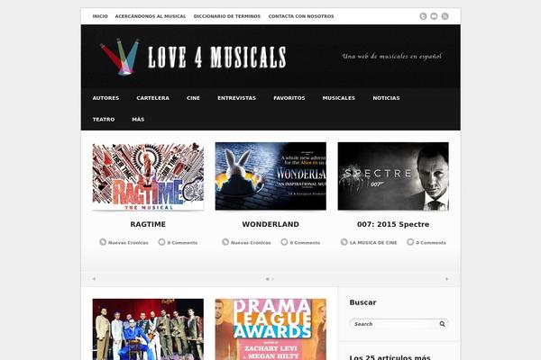 Open theme site design template sample