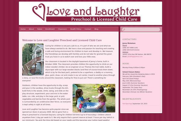 Bouquet theme site design template sample