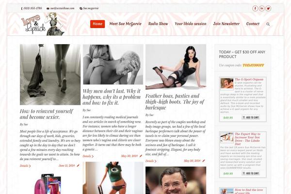 Site using Social Profiles Widget plugin