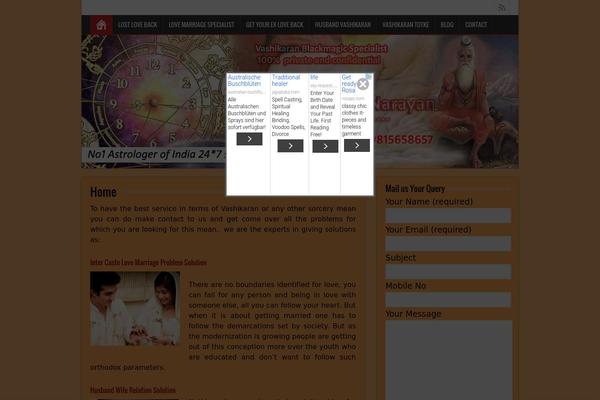 BrickYard theme site design template sample