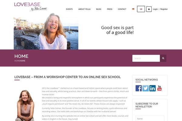 LMS theme site design template sample