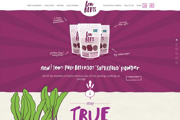 lovebeets.com site used Lovebeets
