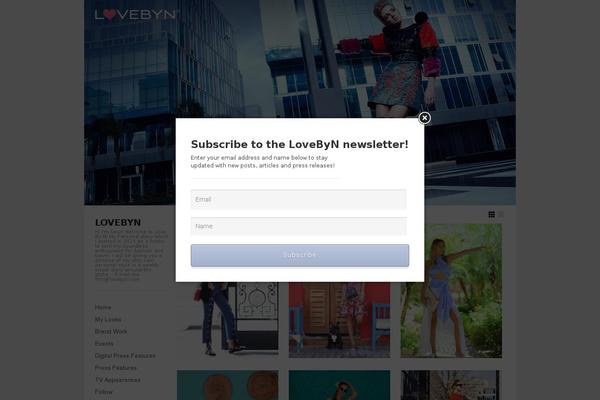 Site using Shopbop Widget plugin